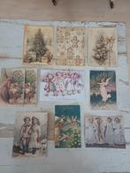 Brocante kerst kaarten, handgemaakt Set 2, Antiek en Kunst, Curiosa en Brocante, Ophalen of Verzenden