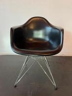 5x Originele Vitra Eames Plastic DAR Stoelen, Gebruikt, Zwart, Ophalen of Verzenden, Mid-Century Modern