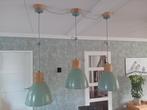 Set industriële lampen, Huis en Inrichting, Lampen | Hanglampen, Ophalen of Verzenden, Zo goed als nieuw, 75 cm of meer