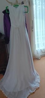 Lange witte jurk trouwjurk mt 38 - 42, Kleding | Dames, Ophalen of Verzenden, Zo goed als nieuw