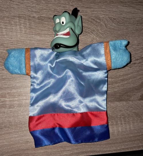 3 nieuwe Disney Handpoppen Ariel/ erik en Gini aladin, Verzamelen, Disney, Nieuw, Beeldje of Figuurtje, Assepoester of Belle, Ophalen of Verzenden