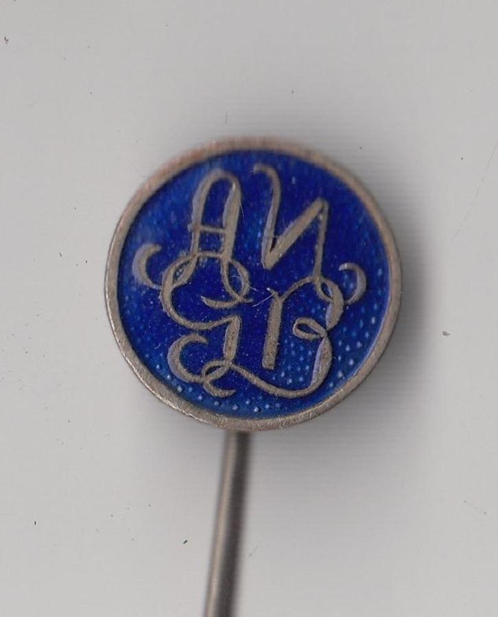 Algemene Nederlandse Grafische Bond ANGB speldje, Verzamelen, Speldjes, Pins en Buttons, Gebruikt, Speldje of Pin, Overige onderwerpen