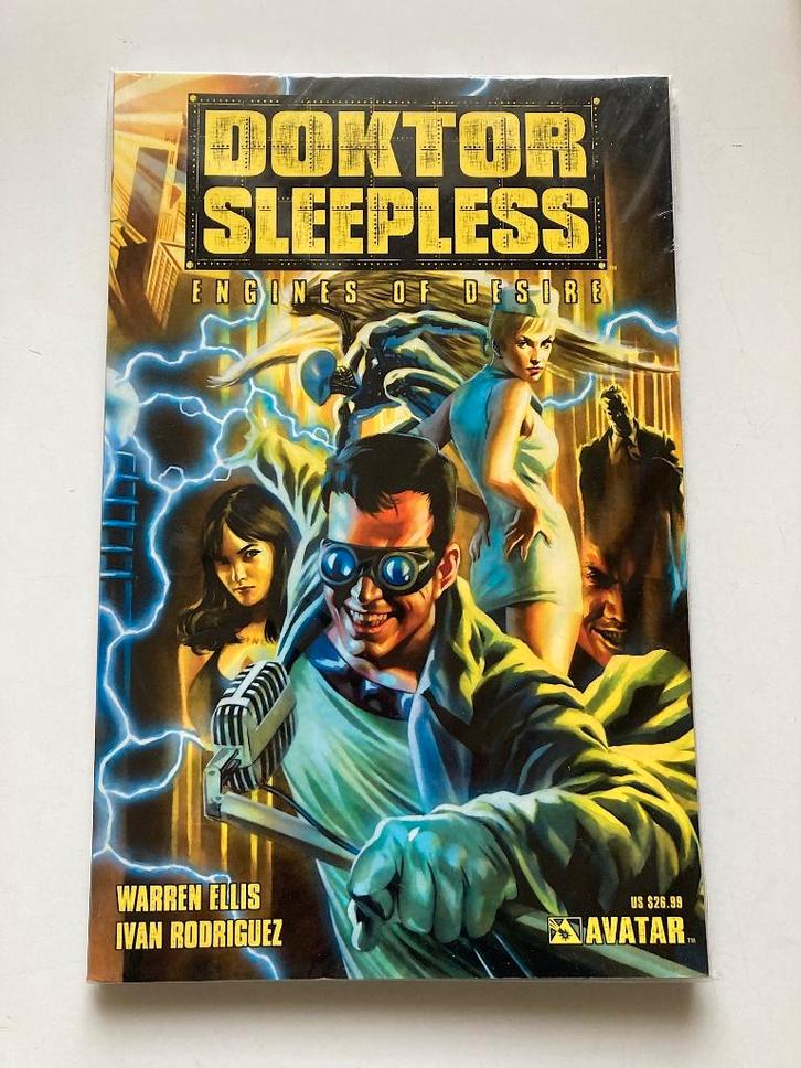 Doktor Sleepless: Engines of Desire TPB (Avatar Comics), Boeken, Strips | Comics, Nieuw, Eén comic, Amerika, Ophalen