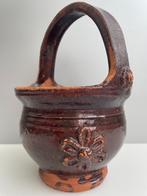19e eeuwse Toscaanse terracotta warmer, Ophalen of Verzenden