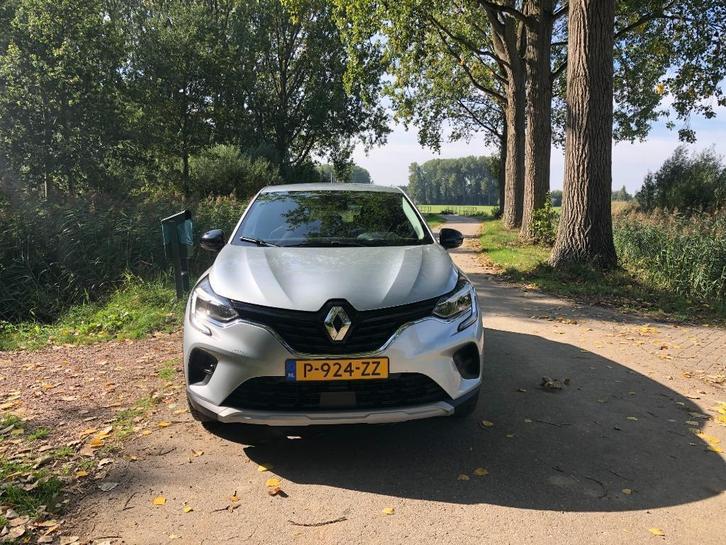 Renault Captur TCe 90pk GPF 2022 Grijs, Private lease!, Auto's, Renault, Particulier, Captur, Achteruitrijcamera, Airbags, Airconditioning