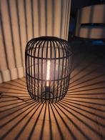 Moderne zwarte lamp, Huis en Inrichting, Lampen | Vloerlampen, Ophalen, Zo goed als nieuw, Modern, Minder dan 100 cm