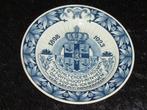 Koningshuis Wilhelmina Wandbord 1898-1923 Petrus Regout, Ophalen, Servies
