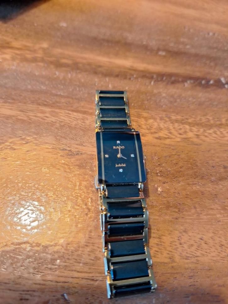 Rado Jubilé Polshorloge - Zwart/Goud, Sieraden, Tassen en Uiterlijk, Horloges | Heren, Zo goed als nieuw, Polshorloge, Overige materialen