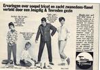 2 Advertenties JANSEN &TILANUS VRIEZENVEEN 1963, Verzenden, Zo goed als nieuw, Overige typen