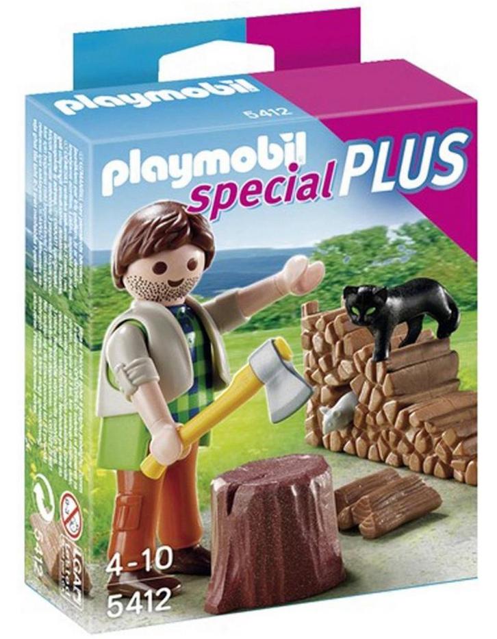 Playmobil Special Plus Houthakker (compleet), Kinderen en Baby's, Speelgoed | Playmobil, Zo goed als nieuw, Complete set, Ophalen of Verzenden