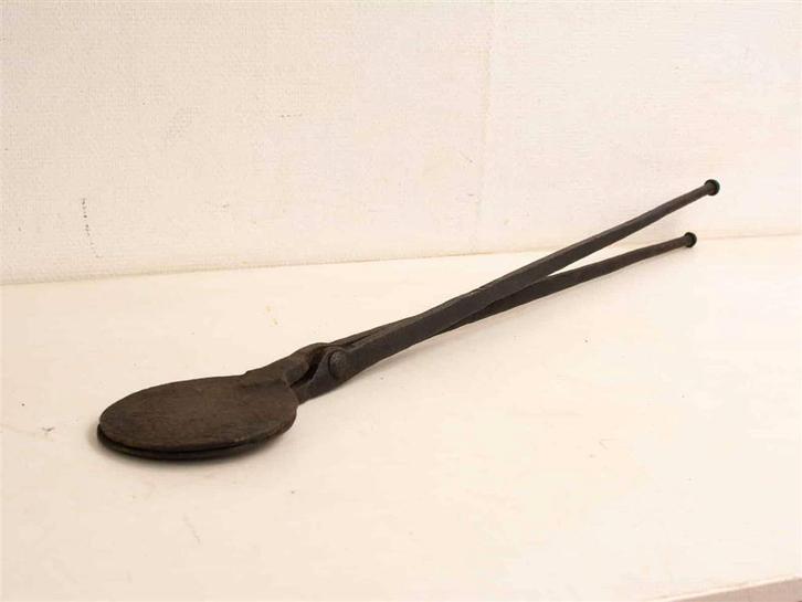 smeedijzeren wafelijzer 26099, Huis en Inrichting, Keuken | Keukenbenodigdheden, Gebruikt, Ophalen of Verzenden