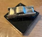 Oldtimer verzilverd op marmeren sokkel Kon. Zilverstad, Ophalen of Verzenden, Zo goed als nieuw, Auto's