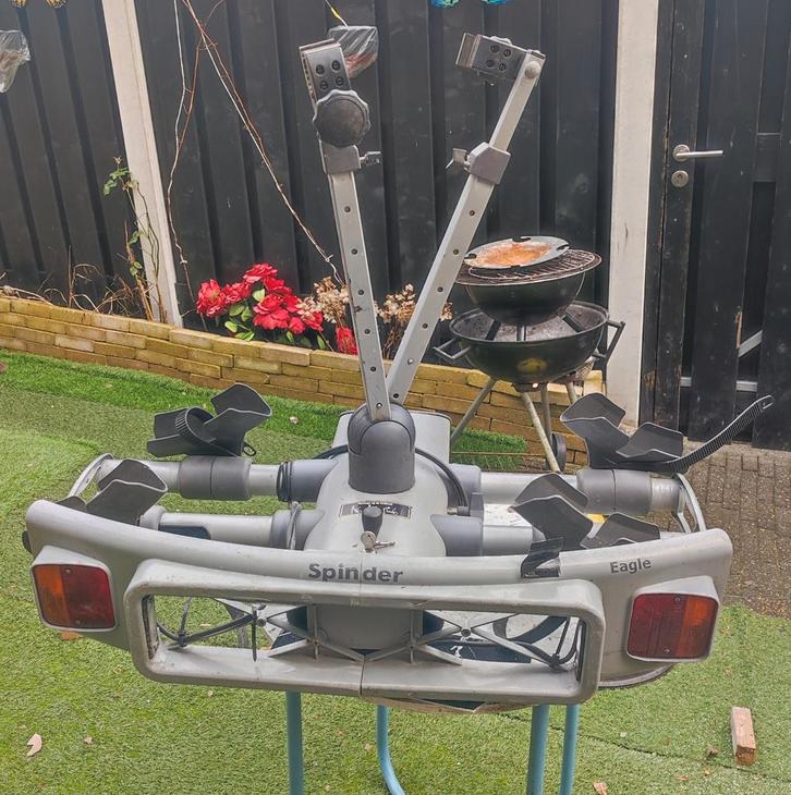Fietsendrager - Spinder Eagle, Auto diversen, Fietsendragers, Gebruikt, Trekhaakdrager, 2 fietsen, Ophalen of Verzenden