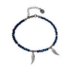RVS Gefacetteerde Metalic Blauwe Kristallen Armband Dames, Staal, Birgitta-Gracht 33, 6465 EL Kerkrade, Nederland, Nieuw, Esde2