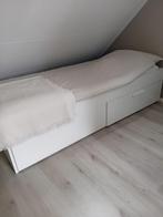Ikea bed en Ikea kledingkast, Huis en Inrichting, Ophalen, 90 cm, Eenpersoons, Zo goed als nieuw