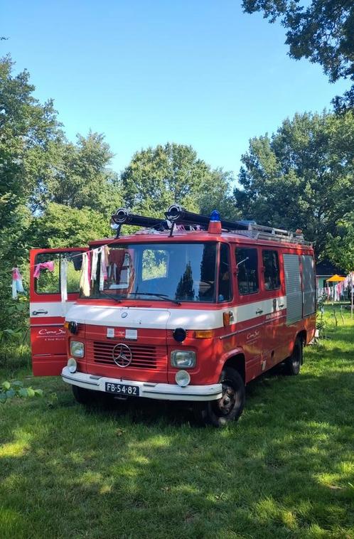 Oude Mercedes Brandweer Camper - geen wegenbelasting, Diversen, Overige Diversen, Ophalen