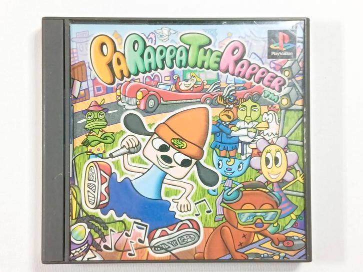 PaRappa the Rapper - PlayStation - NTSC-J - Compleet, Spelcomputers en Games, Games | Sony PlayStation 1, Zo goed als nieuw, Overige genres