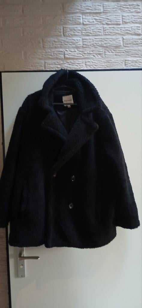 Zwarte teddy jas - Anytime - Maat XL, Zwart, Maat 46/48 (XL) of groter, Anytime, Ophalen of Verzenden