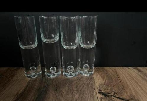 4 Kosta boda glazen Vintage uit de jaren 70, Verzamelen, Glas en Borrelglaasjes, Zo goed als nieuw, Borrel- of Shotglas, Ophalen of Verzenden