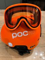 Poc Kids Pocito M / L Ski Helmet and Fitted Pocito Goggles, Gebruikt, Overige typen, Skiën, Ophalen