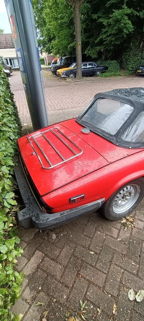 Triumph Spitfire 1.3 MK IV US 1980 Rood, Auto's, Triumph, Particulier, Spitfire, Benzine, Cabriolet, Handgeschakeld, Geïmporteerd