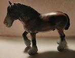 Schleich trekpaard bruin (uit 2000), Paard, Ophalen of Verzenden, Zo goed als nieuw, Beeldje of Figuurtje