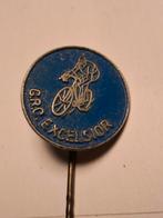 Vintage GRC Excelsior Wielrennen Speldje, Ophalen of Verzenden, Gebruikt, Sport, Speldje of Pin
