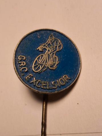 Vintage GRC Excelsior Wielrennen Speldje beschikbaar voor biedingen