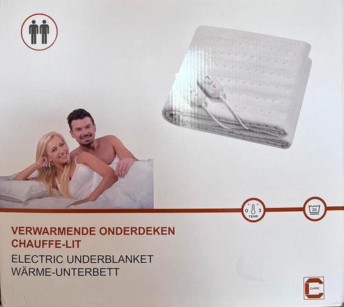 Cresta Care 2 persoons electrische deken, Huis en Inrichting, Slaapkamer | Beddengoed, Zo goed als nieuw, Tweepersoons, Wit, Ophalen