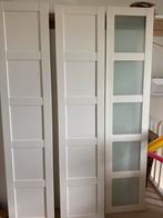 3 IKEA kastdeuren  - Hout & Glas, Minder dan 50 cm, Gebruikt, 200 cm of meer, Ophalen of Verzenden