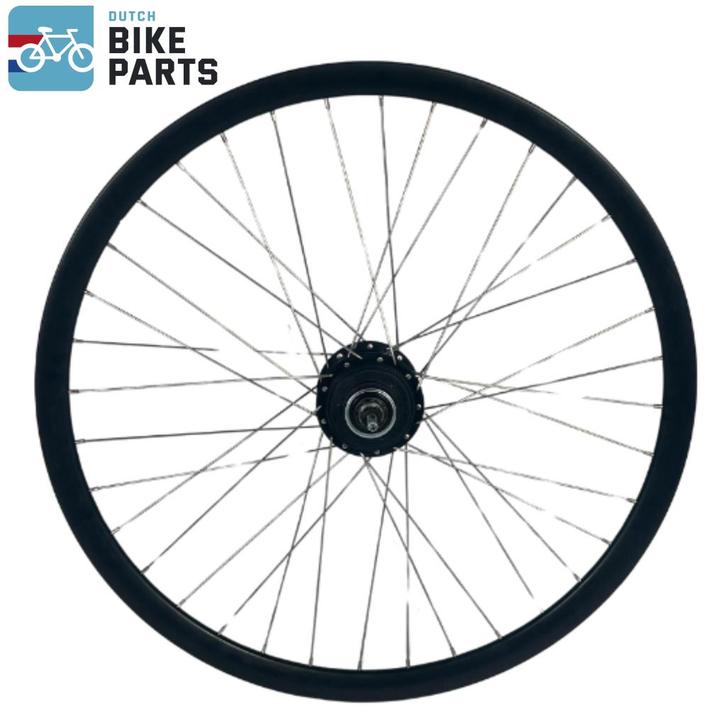 Achterwiel met zwarte Shimano Alfine 8 naaf - SG-S7001-8, Fietsen en Brommers, Fietsonderdelen, Nieuw, Algemeen, Wiel, Ophalen of Verzenden