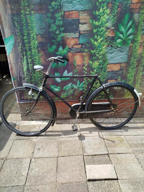 2 oldtimer herenfietsen., Fietsen en Brommers, Fietsen | Oldtimers, 55 tot 59 cm, Ophalen