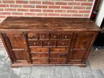 Massief Teakhouten Dressoir, Ophalen, Gebruikt, Teakhout, 200 cm of meer