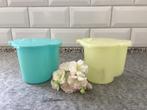 Retro 2x melkkannetje tupperware, Ophalen of Verzenden, Gebruikt, Overige typen