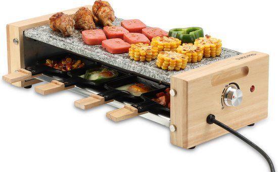 Swiss Pro+ - Gourmetstel - Raclette 8 personen, Witgoed en Apparatuur, Gourmetstellen, Nieuw, 8 personen of meer, Ophalen of Verzenden