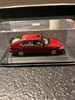 Klassiek Minichamps Saab 9-3 hatchback in rood metallic, Ophalen of Verzenden, Zo goed als nieuw, Auto, MiniChamps