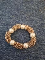 Armband met Parels, Sieraden, Tassen en Uiterlijk, Armbanden, Overige materialen, Ophalen of Verzenden, Zo goed als nieuw, Met bedels of kralen