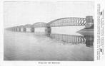 AZ363 Moerdijk brug spoor trien Fop Smit ca. 1910, Verzamelen, Ansichtkaarten | Nederland, Verzenden, Voor 1920, Ongelopen, Zuid-Holland