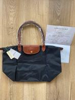 Longchamp Le Pliage L tas zwart, Sieraden, Tassen en Uiterlijk, Tassen | Damestassen, Schoudertasje, Zwart, Nieuw, Ophalen of Verzenden