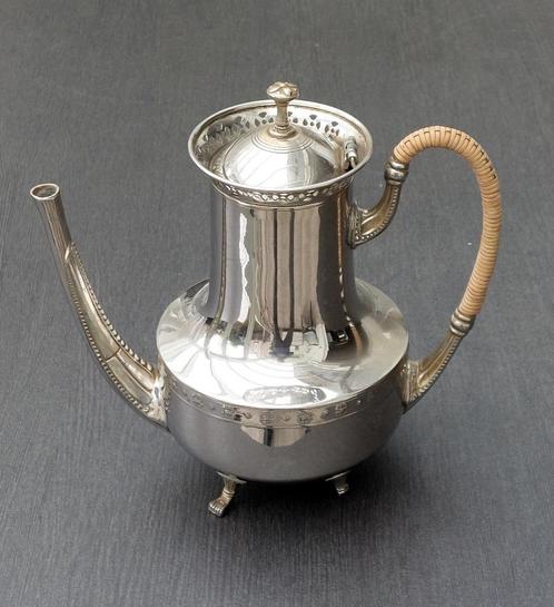 Fraai gedecoreerde antieke koffiepot (240417), Antiek en Kunst, Antiek | Servies los, Ophalen of Verzenden