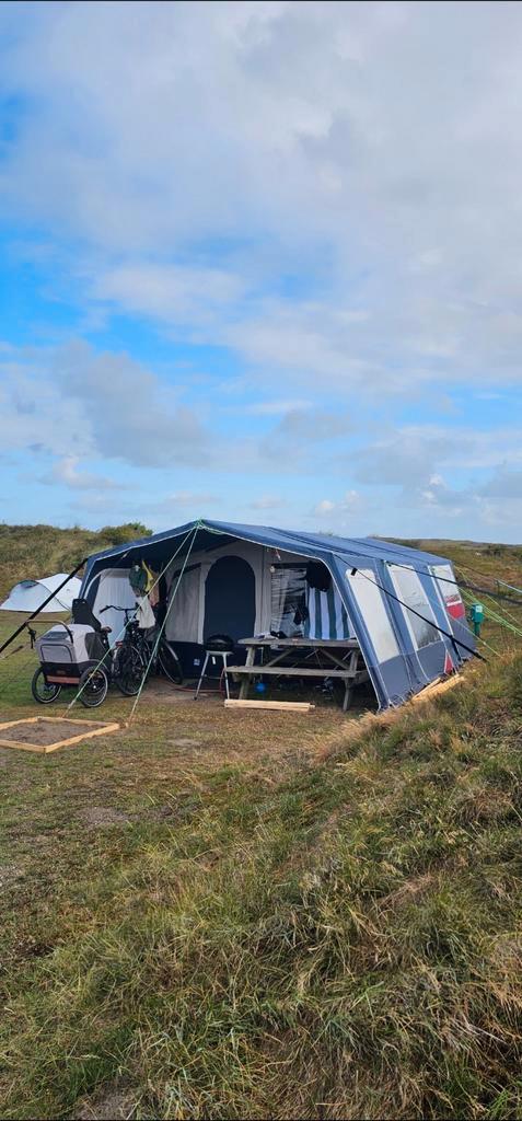 Mooie Jamet Arizona, all season vouwwagen uit 2006, Caravans en Kamperen, Vouwwagens, Jamet, meer dan 6, Blauw, Aanwezig, Ophalen