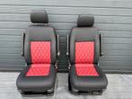voor stoelen met zwart Rood leder voor VW Transporter T5 T6, Auto-onderdelen, Ophalen, Nieuw, Volkswagen