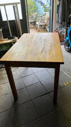 Massief houten tafel Ikea, Huis en Inrichting, Tafels | Eettafels, Ophalen, Gebruikt, 100 tot 150 cm, Eikenhout