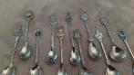 Theelepeltje van plaatsen in Nederland, Ophalen of Verzenden, Metaal, Bestek