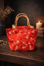 Partij tassen rode Mihella kraanvogel handtassen, NHP International, Sales@nhp-international.com, Ophalen of Verzenden, Handtas