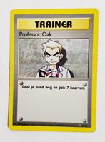 Professor Oak 88/102 Base Set NL Trainer, Hobby en Vrije tijd, Verzamelkaartspellen | Pokémon, Gebruikt, Ophalen of Verzenden