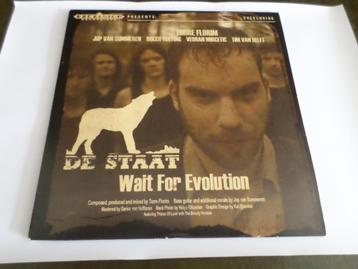 De Staat ‎- Wait For Evolution Vinylsingle Wit Vinyl