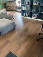 Massief eiken vloer, Doe-het-zelf en Verbouw, Vloerdelen en Plavuizen, Ophalen, Vloerdelen of -planken, Zo goed als nieuw, 10 m² of meer