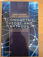 Econometric Theory and Methods - Davidson & MacKinnon, Ophalen, Beta, Gelezen, WO