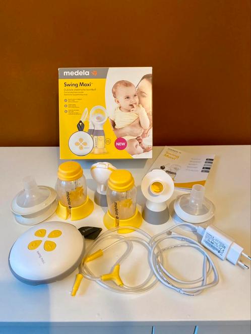 Medela Swing Maxi dubbele borstkolf, Kinderen en Baby's, Babyvoeding en Toebehoren, Zo goed als nieuw, Borstkolf, Ophalen